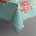 thumbnail image 3 of Rectangle Waterproof Pioneer Pink Peel Tablecloth Reusable Washable Weight Fabric Table Covers for Restaurant,Picnic,Indoor and Outdoor Dining 60 Inch X 84 Inch, 3 of 5