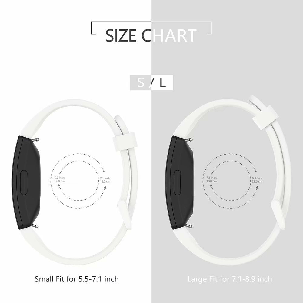 Bracelet De Montre Fitbit Inspire Hr Ace 2/3 Bracelet Bracelet En Silicone ₣