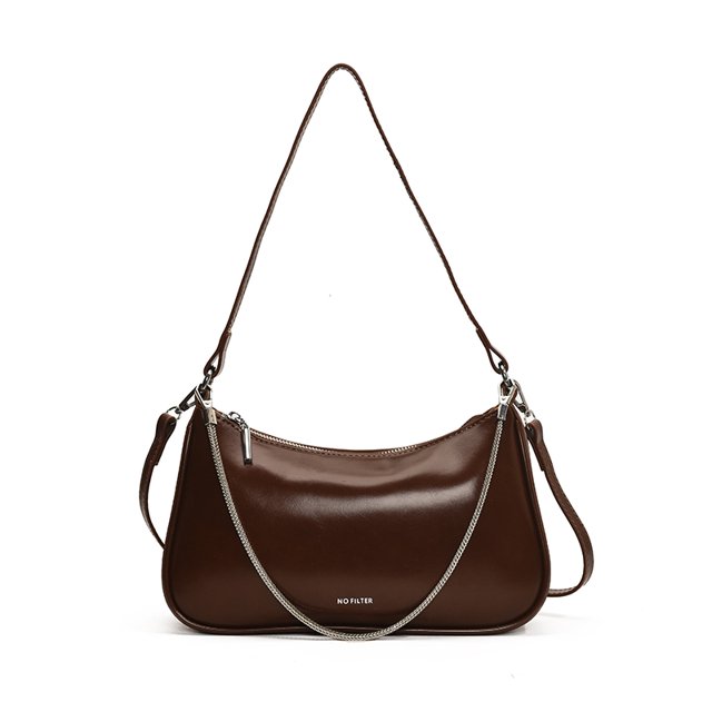 Bolso Hombro para Mujeres Color Sólido Pu Cuero Femenino Viajes Bolsas