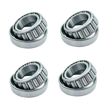 RENGYI LM67048 LM67010, ID 1.250" x OD 2.328" SET6 Tapered Roller Bearings Set of 4
