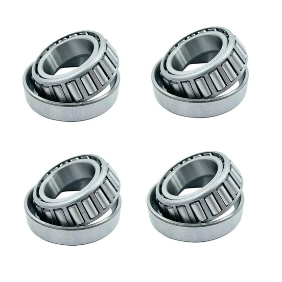 RENGYI LM67048 LM67010, ID 1.250" x OD 2.328" SET6 Tapered Roller Bearings Set of 4