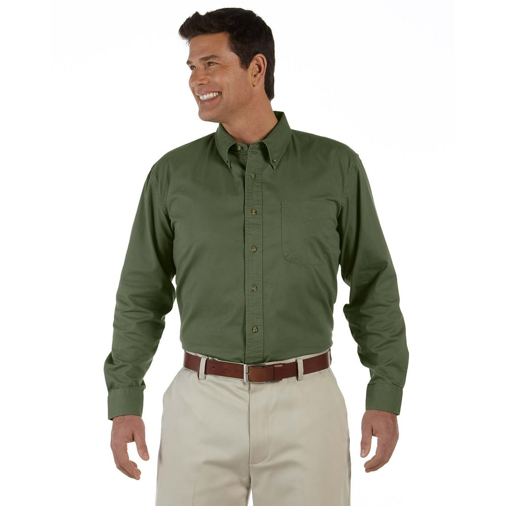 Devon & Jones Devon & Jones D500 Dress Shirt Men's Long Sleeve Titan