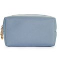 thumbnail image 1 of Bolsa de cosméticos para mujer, de poliuretano, portátil, cuadrada, impermeable, bonita bolsa de viaje para guardar artículos de aseo, 1 of 5
