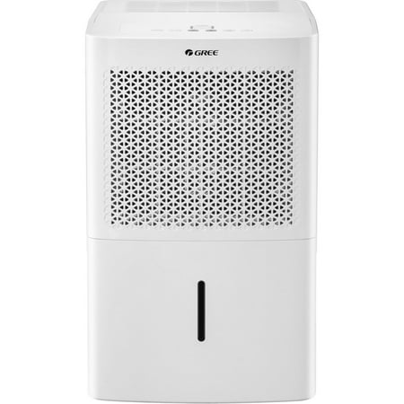 

Gree Energy Star 50-Pint Portable Dehumidifier | Removes Moisture in Garages Basements Living Rooms Large Areas up to 4 500 Sq.Ft. | LED Display | Removable Tank | GD50BW