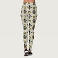 thumbnail image 4 of WILLBEST Leggings de Yoga de Cintura Alta Para Mujer, Cómodos, Estampados, Para Entrenar, Correr, Deportes, Ajuste Controlado, Elásticos, Suaves, Transpirables, Ropa Deportiva Extra Grande, 4 of 4