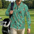 thumbnail image 4 of Aplkyhs Tennis T-Shirts Long Sleeve Sport Shirts Funny Deer Golf Machine Washable for Golf Tennis Hiking Running Gym, 4 of 7