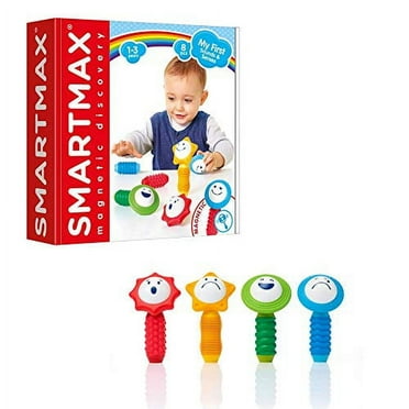 SmartMax My First Sounds & Senses Magnetic Discovery Building Kit for Ages 1 