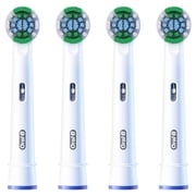 Oral-B Toothbrush Heads, Precision Clean Electric Toothbrush Replacement Head, White, 4 Count