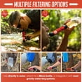 thumbnail image 3 of Pajitas para filtro de agua Practical Survival de alta capacidad x2, 3 of 6
