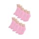thumbnail image 2 of INSPIRE CHIC Calcetines de tobillo bajos de 10 pares para mujer, con pu?os elásticos y transpirables, color rosa medio, 2 of 6