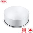 thumbnail image 2 of Crown Cake Pan Set, 6, 8, 10, 12" par 3" de Profondeur, Résistant, Chauffage Uniforme, Aluminium Pur, 2 of 6