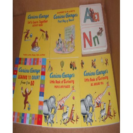 Curious George Learning Library [With Flash Cards] | Walmart Canada