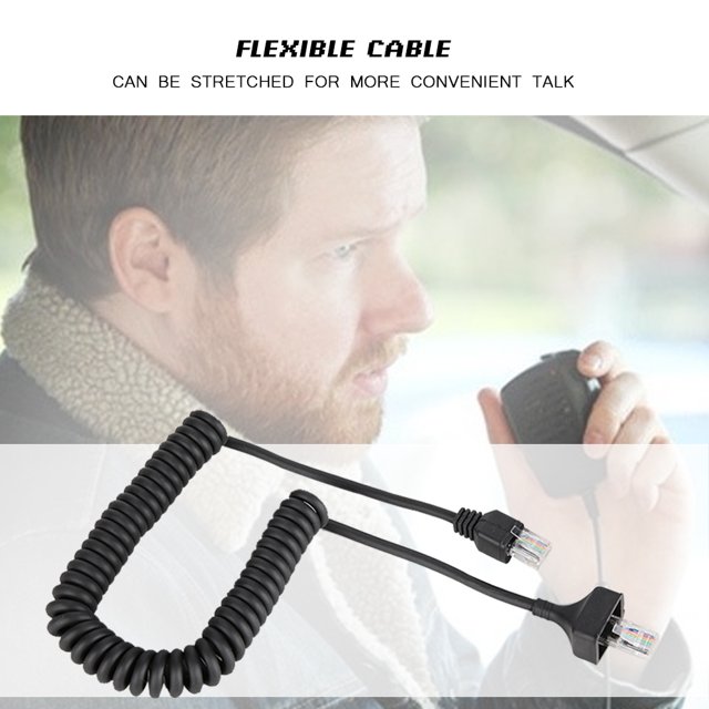 Câble Réglable 8 Broches, Câble Micro Portable, pour Microphone Tk-7150 Tk-7100