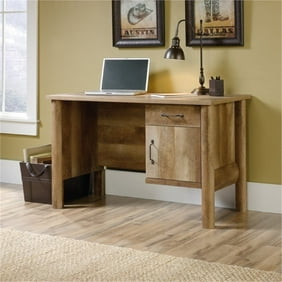 Sauder Boone Mountain Desk Craftsman Oak Finish Walmart Com