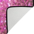 thumbnail image 2 of SKYSONIC Glitter Silver and Purple Area Rug Pad - 80 x 58 inch - 100% Light Weight Polyester Fabric for Living - Bedroom, 2 of 6