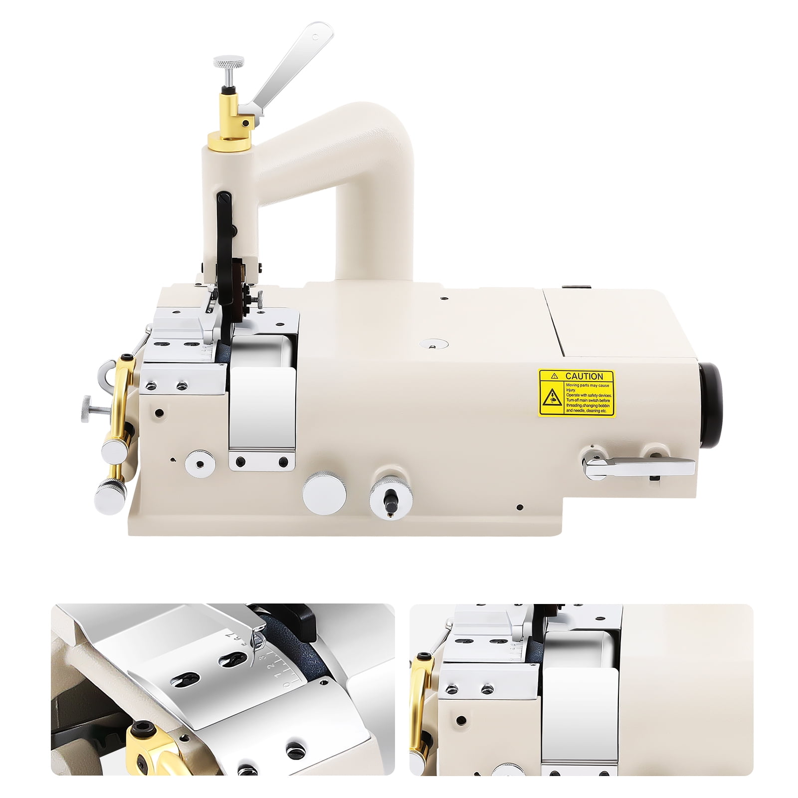 ChicHomey Electric Leather Skiving Machine,​​High-Performance Professional Edge Skiving Machine,Durable Workshop Tool for Leather/Fabric Crafting