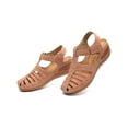 thumbnail image 2 of Womens Orthopedic Flat Shoes Comfy Closed Toe Summer Ankle Strap Sandals, 2 of 2