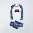 thumbnail image 2 of Odeerbi Christmas Pajamas For Family Matching Outfits Warm Set Printed Home Wear Two-piece Mom Set, 2 of 8