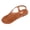 Brown, variant on Women's Comfortable Open Toe Flat Thong Sandals Casual Summer Slide Flip Flops for Walking Beach Vacation Coffee Women Sandal