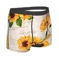 thumbnail image 3 of Bingfone Sunflower 5 Men'S Underwear - Casual Stretch Boxer Briefs-Medium, 3 of 9