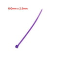 thumbnail image 5 of 4-Inch 0.09-Inch Purple Nylon Cable Ties Self-Locking Zip Ties 500 Pack, 5 of 5