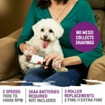 thumbnail image 3 of Tondeuse à Ongles pour Animaux Paw Perfect avec Housse de Protection, Moteur Ultra Silencieux, Lumière LED, 2 Vitesses, Poignée Antidérapante, 3 Rouleaux Inclus - pour Petits et Grands Animaux, 3 of 8