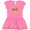 Raspberry with Polka Dots, variant on Inktastic Nebraska Vacation Buffalo Girls Toddler Dress