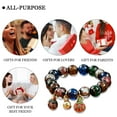 thumbnail image 5 of Pulsera de vidrio coloreado, pulsera de animal dorado que traga cinabrio, cuentas de Buda para hombres y mujeres, 5 of 5