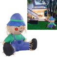 thumbnail image 1 of Decoración inflable para niño, luz LED integrada, espantapájaros de cosecha impermeable para Acción de Gracias, enchufe europeo, 1 of 14