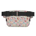 thumbnail image 3 of Easygdp Trendy Floral Design Fanny Packs para Mujeres y Hombres, Bolsa de Cinturón, Bolsos de Cruz para Trabajo/Correr/Senderismo, 3 of 9