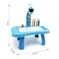 thumbnail image 4 of Proyector Led Para Niños, Mesa De Dibujo Artístico, Juguetes Para Niños, Tablero De Pintura, Escritorio, Artes Y Manualidades, Proyección, Juguete Educativo De Aprendizaje Yuarrent FN003414-01, 4 of 6