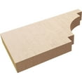thumbnail image 6 of Ekena Millwork 2"W x 8"H x 16"L Mediterranean Woodgrain TimberThane Rafter Tail, Primed Tan, 6 of 6