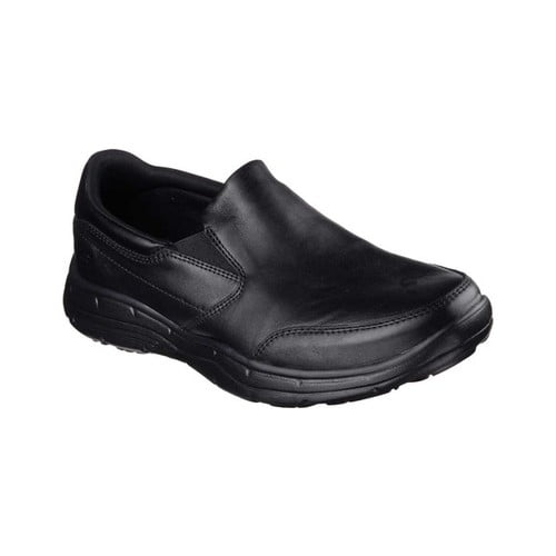 skechers men's relaxed fit glides calculous slip on