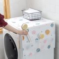 thumbnail image 7 of Clearance Refrigerator Dust Protector Cover with Large Storage Pockets, Decorative Appliance Shield, Cloth Accessories for Kitchen Appliances, Dishwashers, and Microwaves, 70.9 x 23.6 Inches, 7 of 7