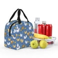 thumbnail image 4 of Yiaed Chicken Family Print Insulated Lunch Bag Reusable Cute Tote Lunch Box, Leakproof Cooler Lunch Bags for Work Office Travel School Picnic, 4 of 5