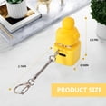 thumbnail image 2 of Rubinzhi Duck Quacking Keychain Sound Button Stress Relief Toy Fun Rechargeable Animal Sounds & Light for Anxiety 2pcs, 2 of 8