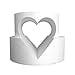 thumbnail image 3 of Shape Innovation - Round Cake Dummy Set: 8' x 4' Top Tier, 10' x 4' Bottom Tier with 6' Heart Cutout - Perfect for Wedding, Birthday, Display Cakes and Parties, 3 of 4