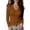 02#Ginger, variant on Womens Fall Shirts Fashion Long Sleeve Wrap V Neck Cross Front Ruched Slim Fit Blouse Going Out Tops Purple L