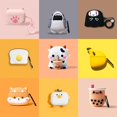 thumbnail image 2 of Funda de silicona suave para auriculares AirPods Pro, funda protectora para auriculares inalámbricos con Bluetooth, 3D, Animal de dibujos animados xuanjing  unisex, 2 of 2