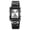 Black White, variant on Vintage Digital Sports Watch Dual Display Men's Women Water Resistant Outdoor Stainless Steel Band Electronic Square LED Back Light Multifunction Classic Wristwatch