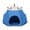 🥝 Blue_Hot#906, variant on Hexagon Pet Tent Outdoor Camping Portable Folding Dog Cat House, Waterproof Tear-Resistant Travel Shelter, Mesh Ventilation, Lightweight Bed, 60x60x48cm