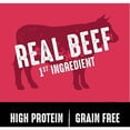 thumbnail image 2 of Grain Free High Protein Real Beef Premium Adult Dry Dog Food 22 lbs., 2 of 2