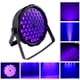thumbnail image 2 of Iluminación con control remoto por DMX para discotecas, bodas, Halloween, espectáculos musicales y arte corporal, luces ultravioleta negras de 36 LED para escenarios y fiestas, 2 of 5