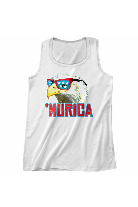 American Society MURICA Bald Eagle Men's Tank Top