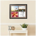 thumbnail image 2 of ArtToFrames Collage Photo Picture Frame with 4 - 8.5x11 Openings, Framed in Black with Sandpiper and Black Mats (CDM-3926-3), 2 of 8