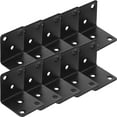 thumbnail image 2 of 10pcs Heavy Duty L Brackets Angle Brackets for Shelves, 2 of 9
