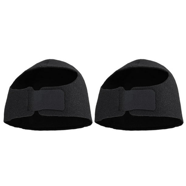 1 par de cojines para talón de pie, protectores para fascitis plantar, talón de silicona