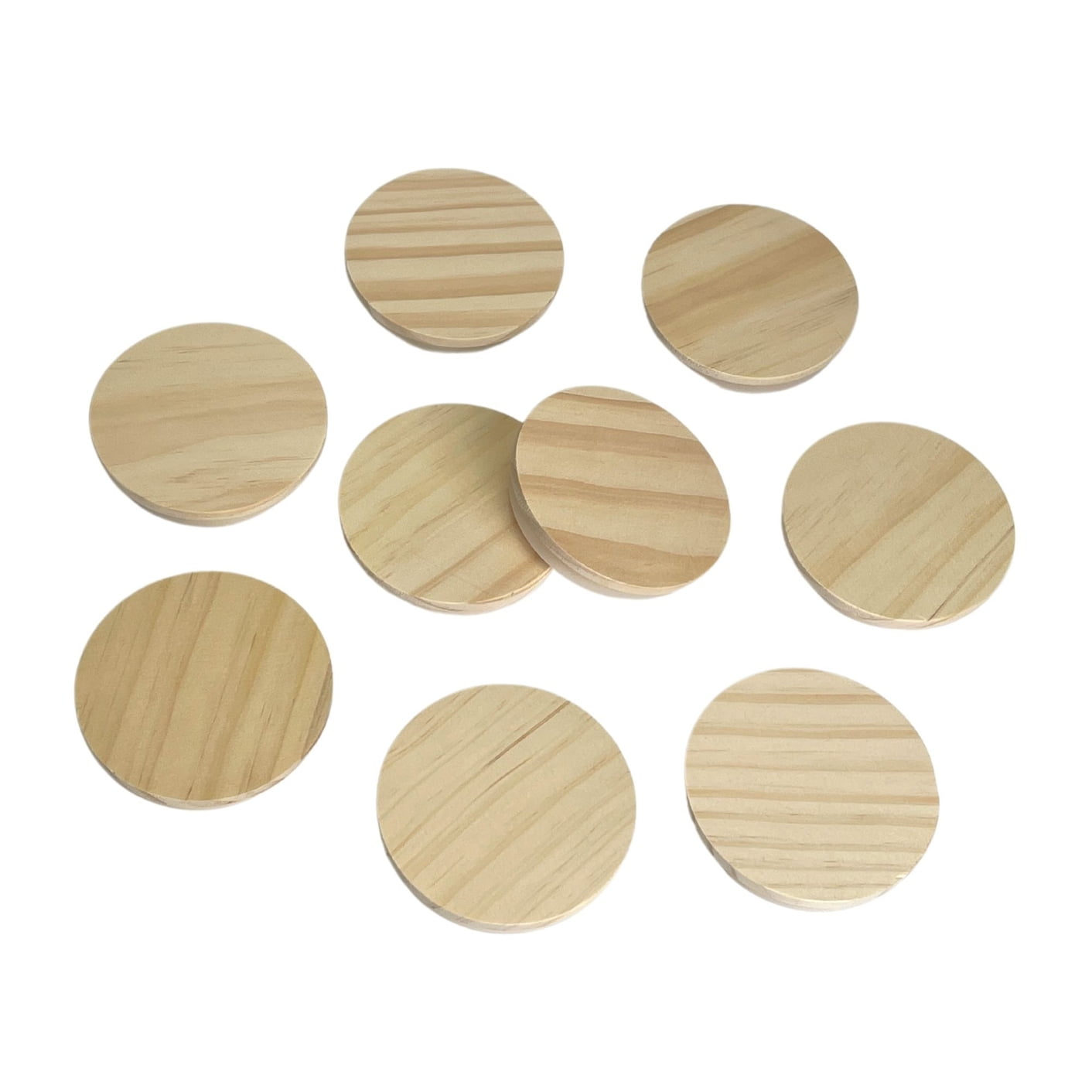 Natural Wood Candle Lid - Fits our 9.5 oz Monticiano Candle Making Supplies (Box of 12) FREE SHIPPING