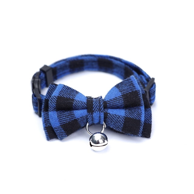 Collar para cachorros, collares con cascabel, collares azules para mascotas