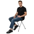 thumbnail image 4 of LuckLilac Men's Oxfords Shoes,Wingtip, Casual Business Dress Sneaker,Black, 10M, 4 of 5